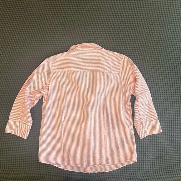 L.L. Bean‎ Button Up | Womens 3/4 Sleeve Striped Blouse | Size M - Picture 4 of 7